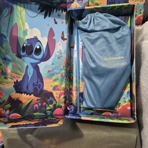 Stanley Blue Stitch Illustration Tumbler Gift Set